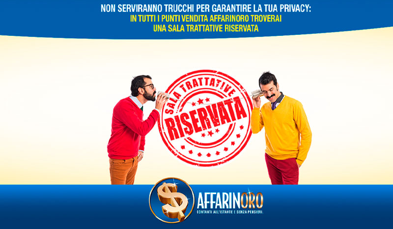 Affarinoro: il tuo compro oro usato di fiducia, contattaci